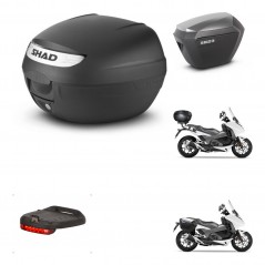 SHAD SH23 alu suitcases + mounting bracket SH26 trunk accessories KIT-460814