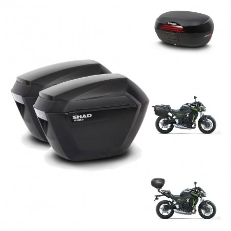 SHAD Baul SH46 + soporte montaje maletas sh23 45 L KIT-460819