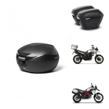 SHAD Maletas sh23 + soporte montaje baul SH39 KIT-460824