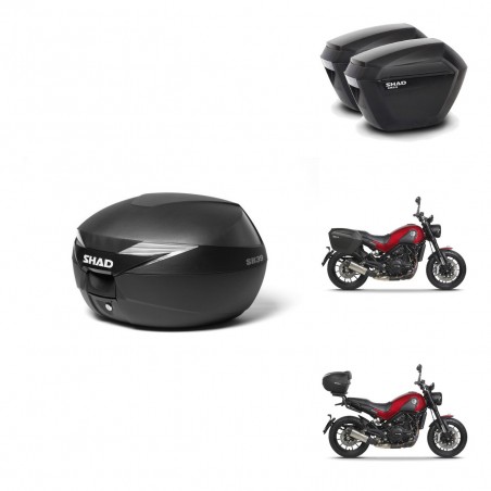 SHAD Maletas sh23 + soporte montaje baul SH39 KIT-460848