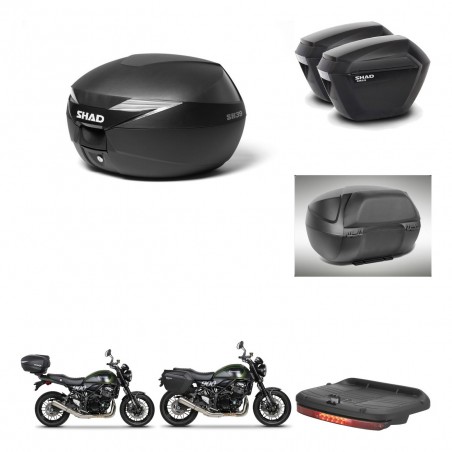 SHAD Maletas sh23 + soporte montaje baul SH39 accesorios KIT-460862