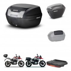 SHAD Maletas sh23 alu + soporte montaje baul SH40 accesorios KIT-460895