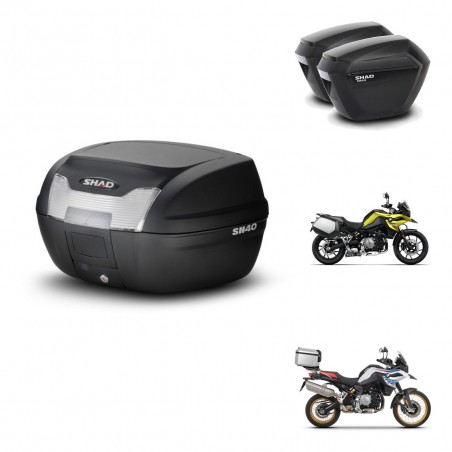 SHAD Maletas sh23 + soporte montaje baul SH40 KIT-460912