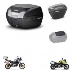 SHAD Maletas sh23 alu + soporte montaje baul SH40 accesorios KIT-460917