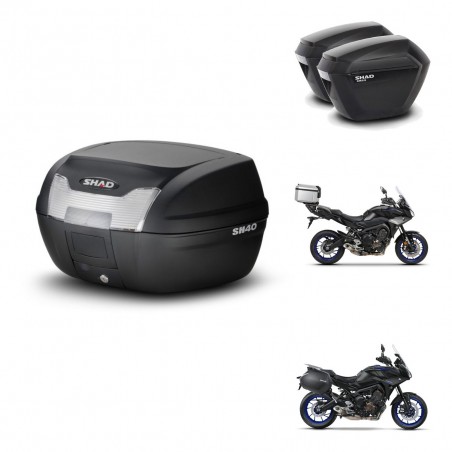 SHAD Maletas sh23 + soporte montaje baul SH40 KIT-460920