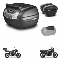 SHAD SH23 suitcases + mounting bracket SH40 trunk top grill accessories KIT-460956