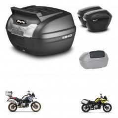 SHAD Maletas sh23 + soporte montaje baul SH40 parrilla superior accesorios KIT-460964
