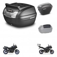 SHAD Maletas sh23 alu + soporte montaje baul SH40 parrilla superior accesorios KIT-460973