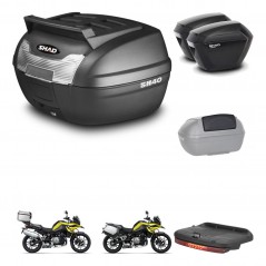 SHAD Maletas sh23 + soporte montaje baul SH40 parrilla superior accesorios KIT-460982