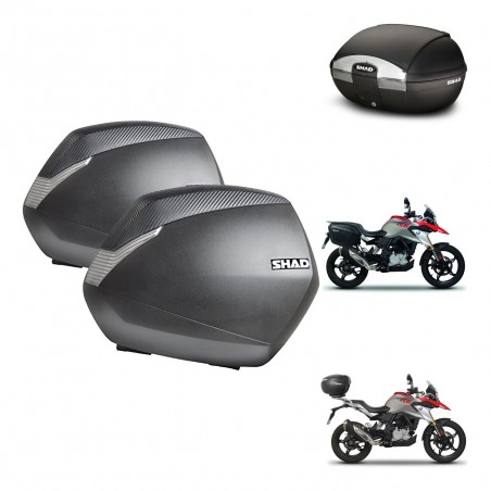 SHAD Trunk SH45 + mounting bracket SH36 suitcases KIT-460990