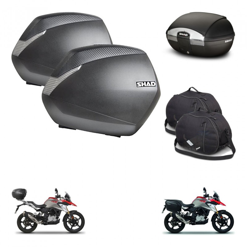 SHAD Baul SH45 + soporte montaje maletas SH36 accesorios KIT-460991