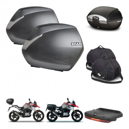 SHAD Baul SH45 + soporte montaje maletas SH36 accesorios KIT-460997