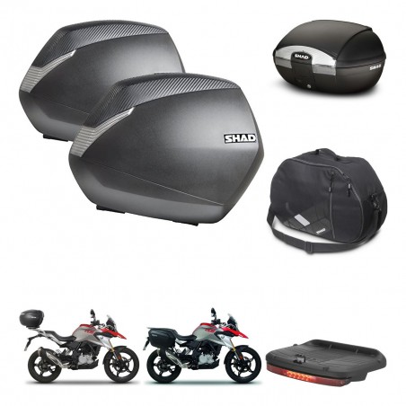 SHAD Baul SH45 + soporte montaje maletas SH36 accesorios KIT-461008