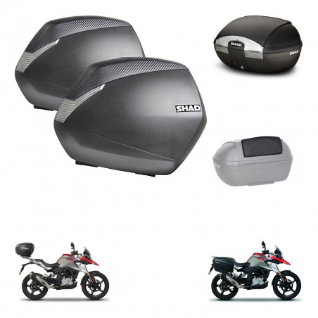 SHAD Baul SH45 + soporte montaje maletas SH36 accesorios KIT-461014