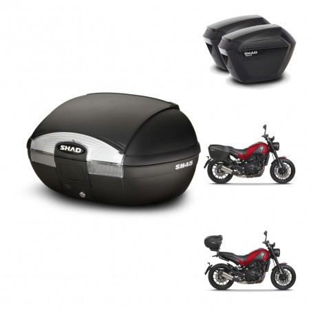 SHAD Maletas sh23 + soporte montaje baul SH45 KIT-461040