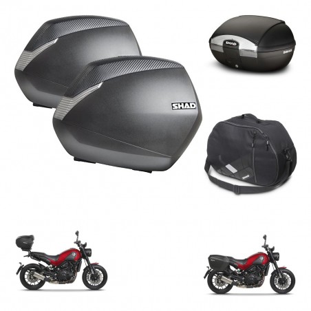 SHAD SH45 trunk + mounting bracket SH36 suitcases accessories KIT-461050