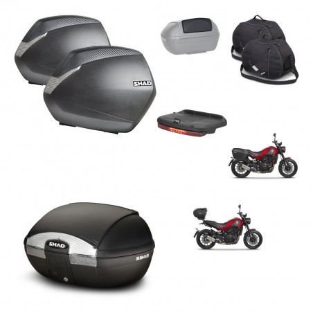SHAD Baul SH45 + soporte montaje maletas SH36 accesorios KIT-461069