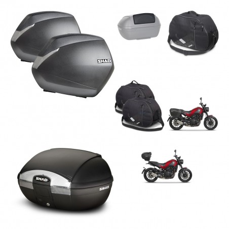 SHAD Baul SH45 + soporte montaje maletas SH36 accesorios KIT-461075