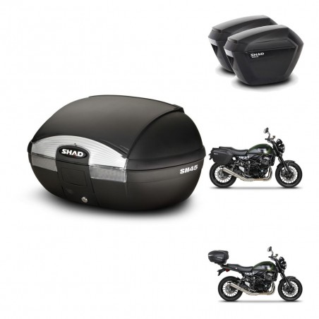 SHAD Maletas sh23 + soporte montaje baul SH45 KIT-461088