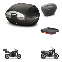 SHAD Maletas sh23 alu + soporte montaje baul SH45 accesorios KIT-461097