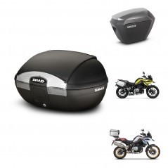SHAD Maletas sh23 alu + soporte montaje baul SH45 KIT-461139