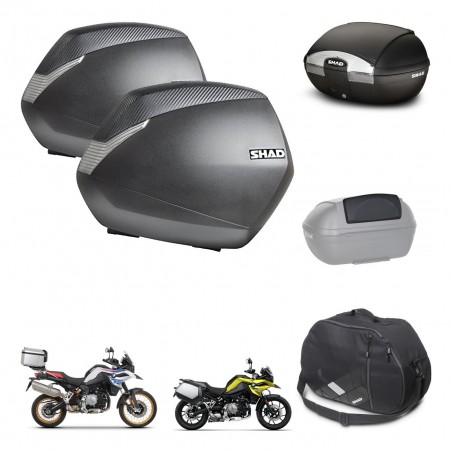 SHAD Baul SH45 + soporte montaje maletas SH36 accesorios KIT-461170