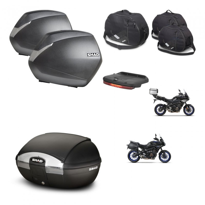 SHAD SH45 trunk + mounting bracket SH36 suitcases accessories KIT-461201