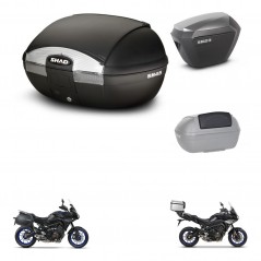 SHAD Maletas sh23 alu + soporte montaje baul SH45 accesorios KIT-461211