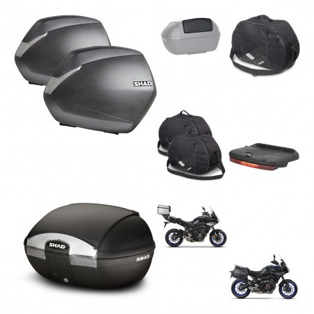 SHAD SH45 trunk + mounting bracket SH36 suitcases accessories KIT-461225