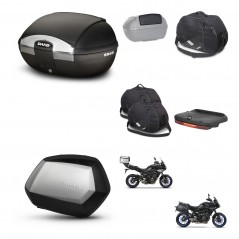 SHAD SH35 PREMIUM suitcases + mounting bracket SH45 trunk accessories KIT-461228