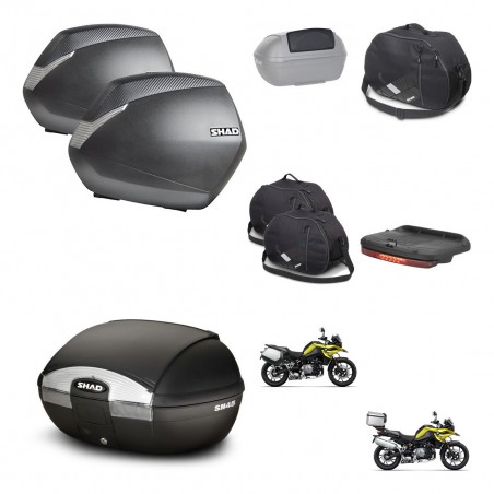 SHAD Baul SH45 + soporte montaje maletas SH36 accesorios KIT-461273