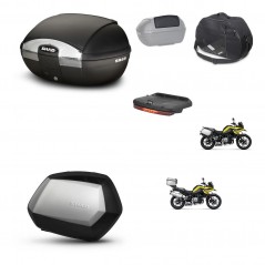 SHAD SH35 PREMIUM suitcases + mounting bracket SH45 trunk accessories KIT-461275