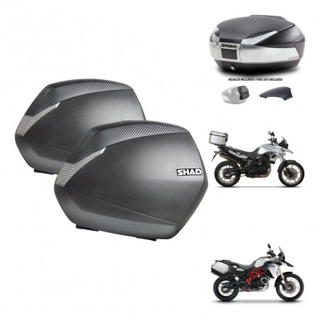 SHAD Trunk SH48 backrest cover + mounting bracket SH36 suitcases KIT-461672