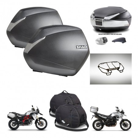 SHAD Trunk SH48 backrest cover + mounting bracket SH36 suitcases accessories KIT-461679