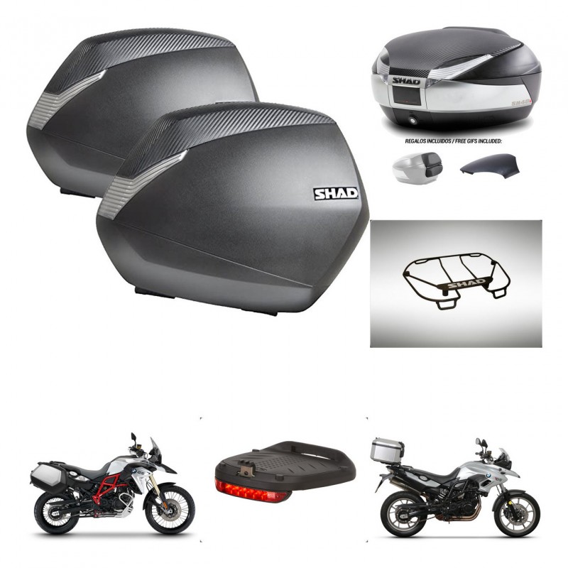 SHAD Trunk SH48 backrest cover + mounting bracket SH36 suitcases accessories KIT-461684