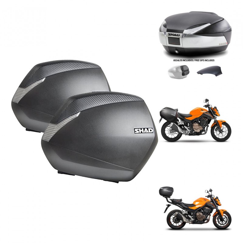 SHAD Trunk SH48 backrest cover + mounting bracket SH36 suitcases KIT-461707