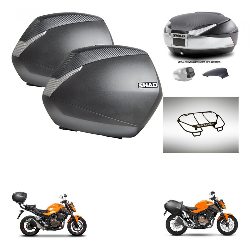 SHAD Trunk SH48 backrest cover + mounting bracket SH36 suitcases accessories KIT-461713