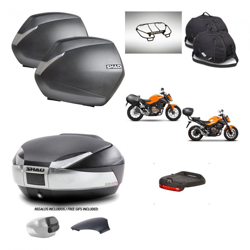 SHAD Trunk SH48 backrest cover + mounting bracket SH36 suitcases accessories KIT-461720