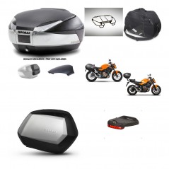 SHAD SH35 PREMIUM suitcases + mounting bracket SH48 trunk backrest cover accessories KIT-461734