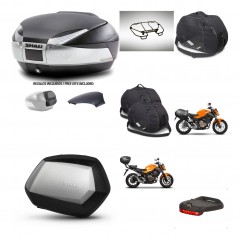 SHAD SH35 PREMIUM suitcases + mounting bracket SH48 trunk backrest cover accessories KIT-461735