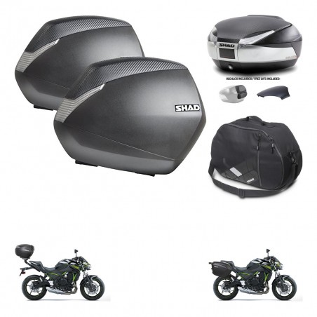 SHAD Trunk SH48 backrest cover + mounting bracket SH36 suitcases accessories KIT-461748