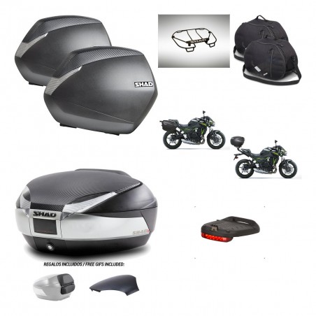 SHAD Trunk SH48 backrest cover + mounting bracket SH36 suitcases accessories KIT-461761