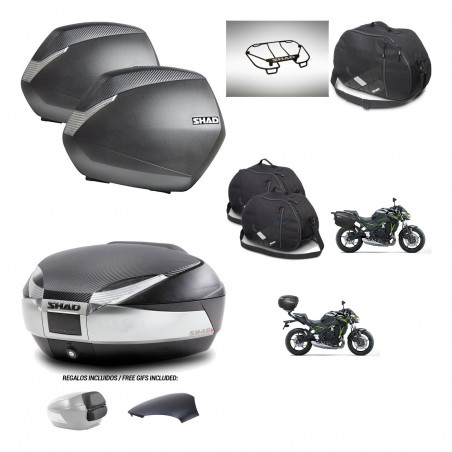 SHAD Trunk SH48 backrest cover + mounting bracket SH36 suitcases accessories KIT-461767