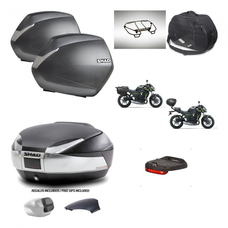 SHAD Trunk SH48 backrest cover + mounting bracket SH36 suitcases accessories KIT-461772