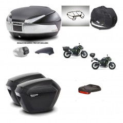 SHAD Suitcases sh23 + mounting bracket trunk SH48 backrest cover accessories KIT-461774