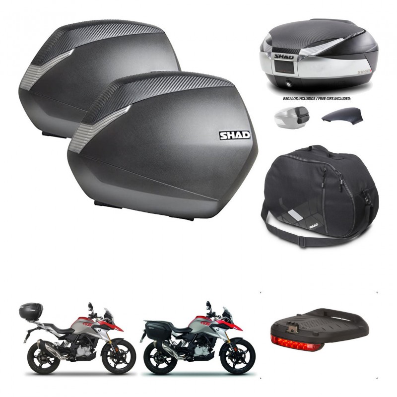 SHAD Trunk SH48 backrest cover + mounting bracket SH36 suitcases accessories KIT-461796