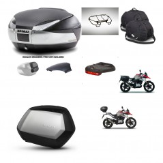 SHAD SH35 PREMIUM suitcases + mounting bracket SH48 trunk backrest cover accessories KIT-461812