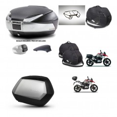 SHAD SH35 PREMIUM suitcases + mounting bracket SH48 trunk backrest cover accessories KIT-461818