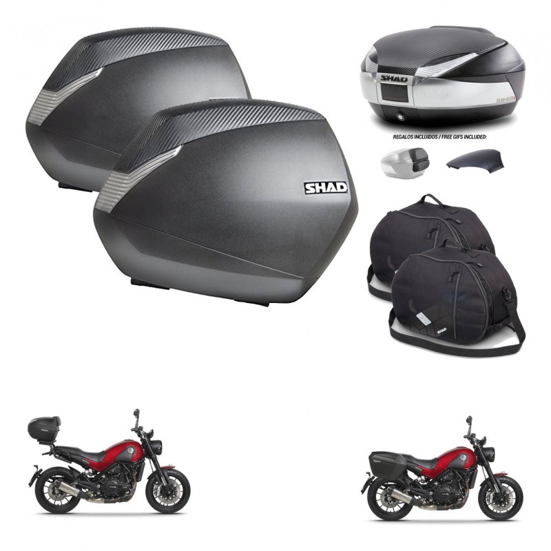 SHAD Trunk SH48 backrest cover + mounting bracket SH36 suitcases accessories KIT-461827