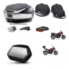 SHAD SH35 PREMIUM suitcases + mounting bracket SH48 trunk backrest cover accessories KIT-461848
